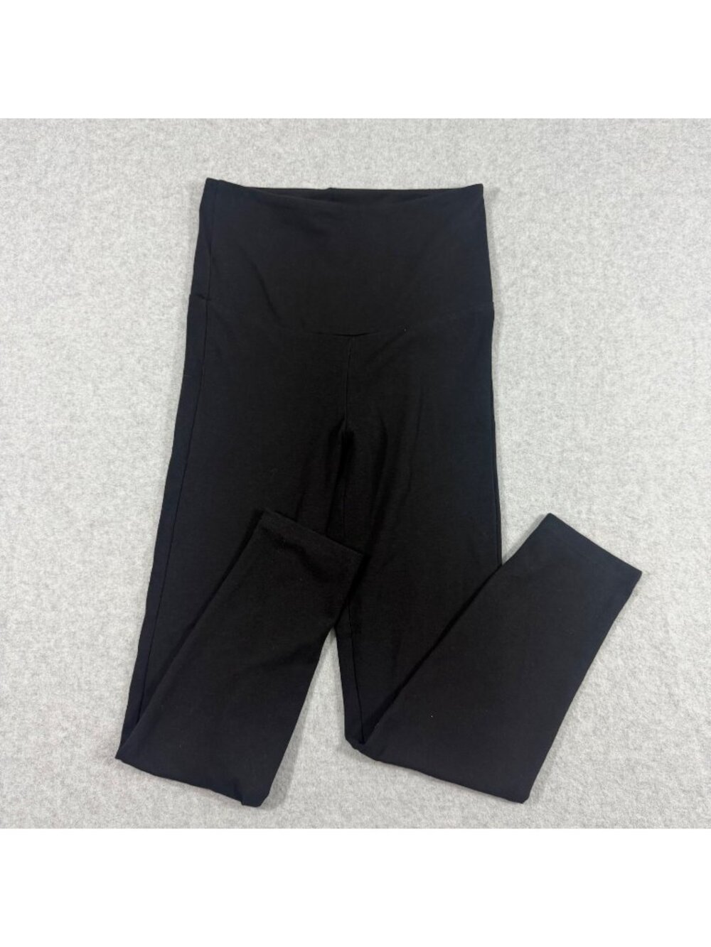 Simply Vera Vera Wang Leggings Womens M Black High Waist Pull-On Pants